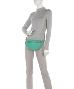 Tavia Sheep Natural Gürteltasche genarbtes Leder grün