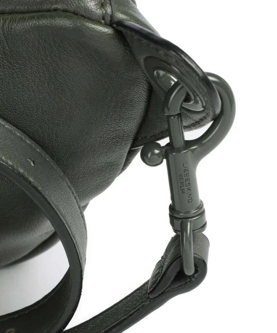 Tavia Sheep Natural Gürteltasche genarbtes Rindsleder dunkelgrün