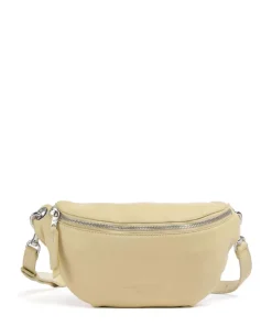 Tavia Sheep Natural Gürteltasche Schafsleder vanillegelb