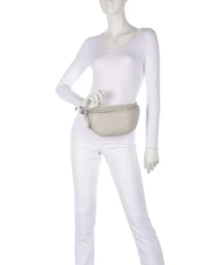 Tavia Sheep Natural Gürteltasche Schafsleder beige/weiß