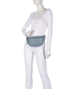 Tavia Sheep Natural Gürteltasche Schafsleder blaugrau