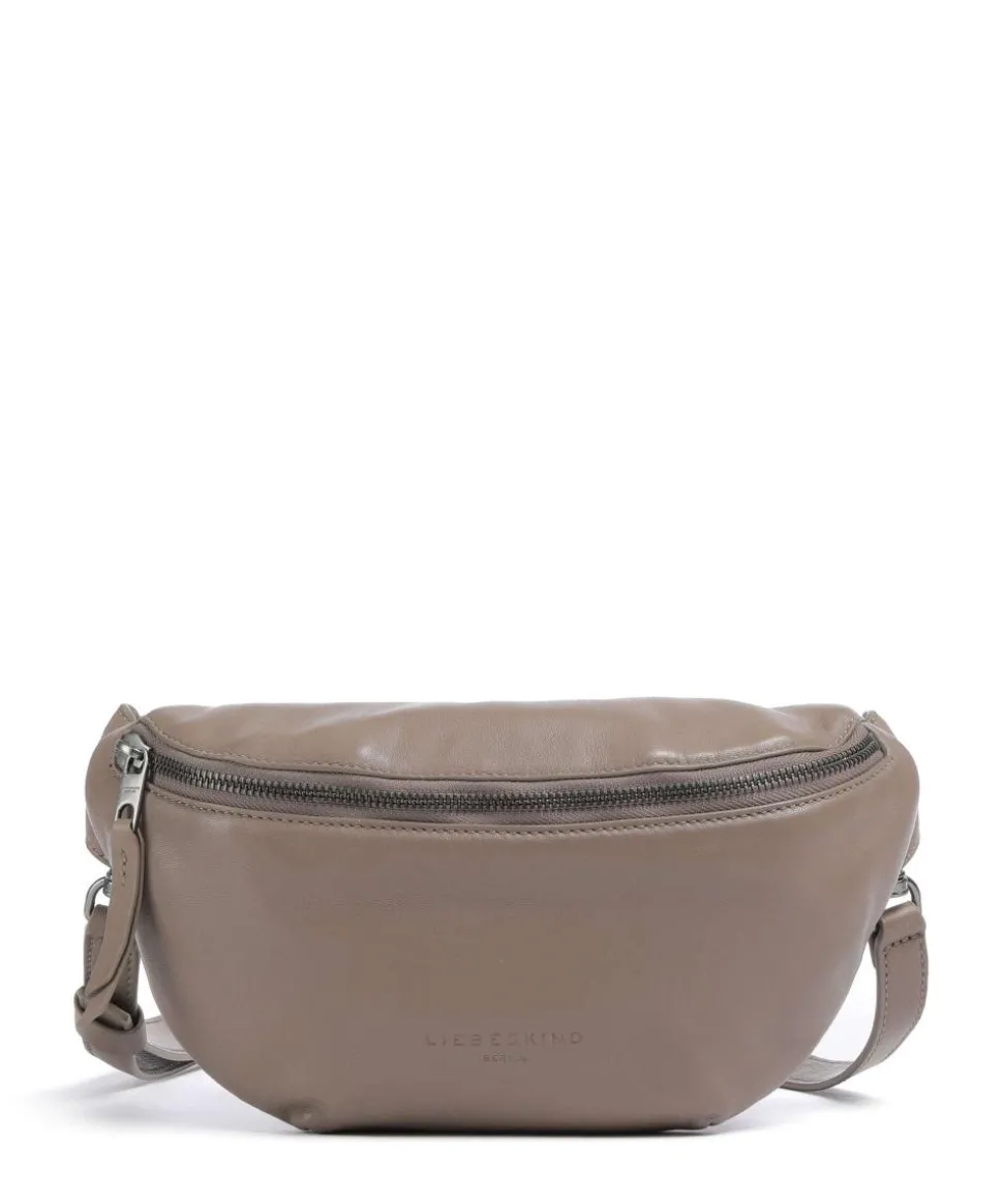 Tavia Sheep Natural M Gürteltasche Schafsleder taupe