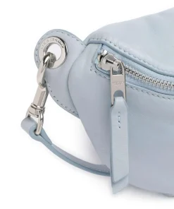 Tavia Sheep Natural M Gürteltasche Schafsleder hellblau