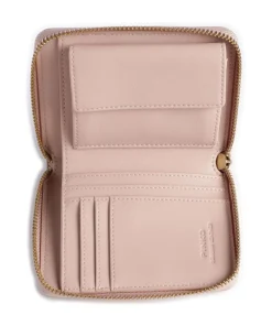 Taylor Geldbörse fein genarbtes Rindsleder altrosa