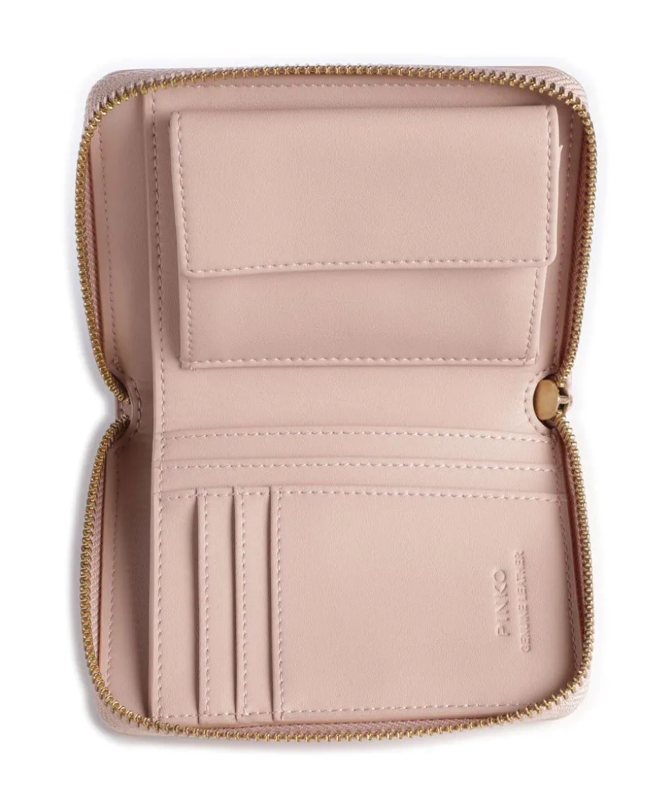 Taylor Geldbörse fein genarbtes Rindsleder altrosa