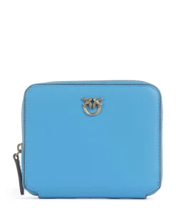 Taylor Geldbörse fein genarbtes Rindsleder blau