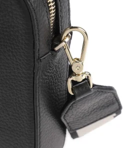 Tebe Handytasche genarbtes Leder schwarz