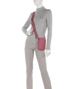 Tebe Handytasche genarbtes Leder altrosa