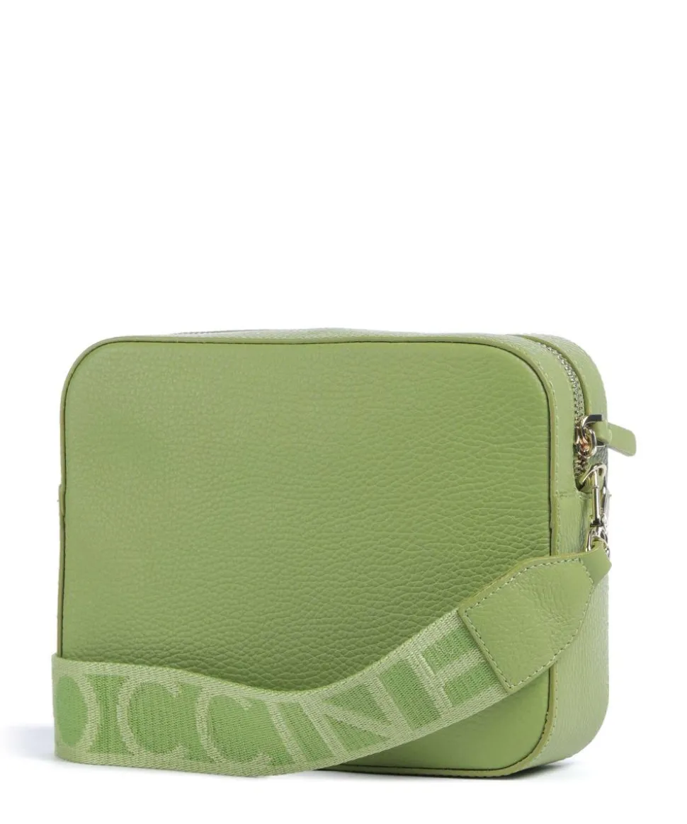 Tebe Umhängetasche genarbtes Leder grün