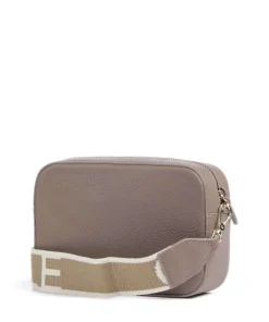 Tebe Umhängetasche genarbtes Leder taupe