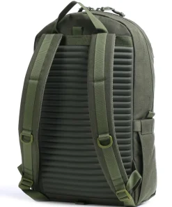 Tech Rucksack recyceltes Nylon olivgrün