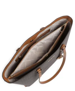 Temple Shopper Canvas dunkelbraun