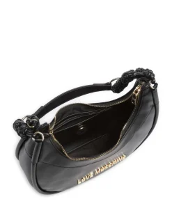 Tender Schultertasche Lederimitat schwarz