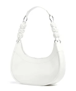 Tender Schultertasche Lederimitat weiß