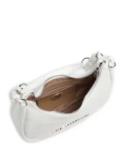 Tender Schultertasche Lederimitat weiß