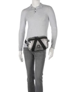 Tensile Gürteltasche recyceltes Ripstop-Nylon anthrazit