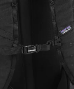 Terravia 36 L Rucksack recyceltes Nylon schwarz