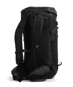 Terravia 28 L Wanderrucksack recyceltes Nylon schwarz
