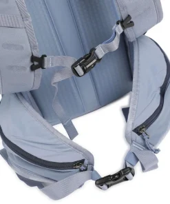 Terravia 28 L Wanderrucksack recyceltes Nylon hellblau