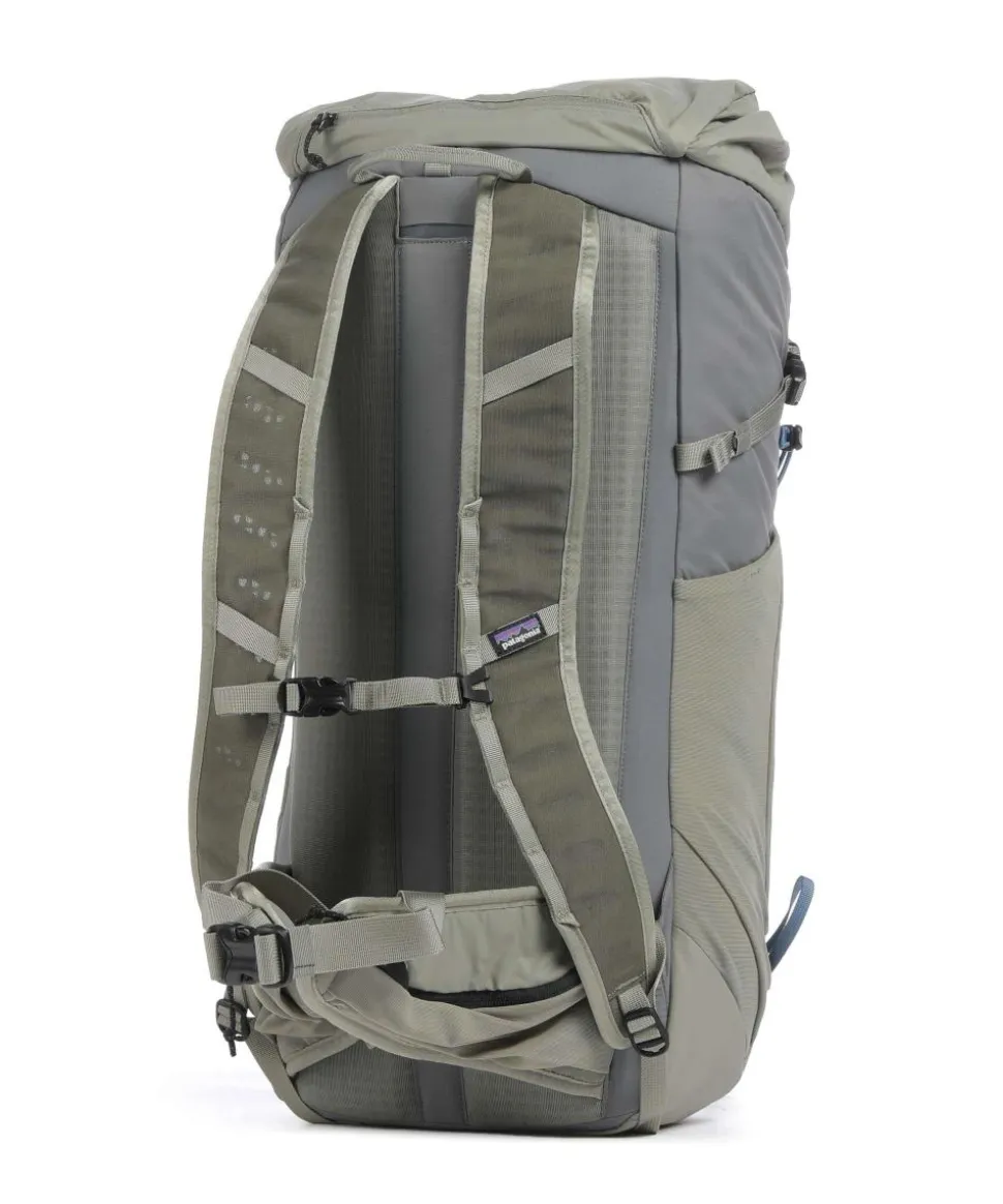Terravia 28 L Wanderrucksack recyceltes Nylon olivgrün