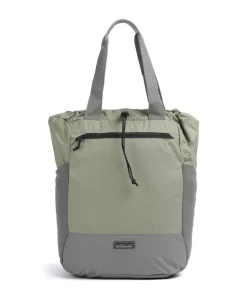 Terravia Rucksack-Tasche recyceltes Nylon graugrün