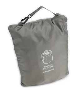 Terravia Rucksack-Tasche recyceltes Nylon graugrün