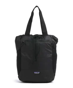 Terravia Rucksack-Tasche recyceltes Nylon schwarz