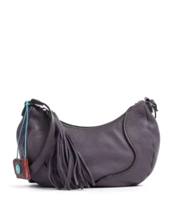 Texas Maite Schultertasche genarbtes Kalbsleder flieder