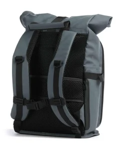 Texel Moulded Rolltop Rucksack 17″ Polyester, Polyurethane blaugrau