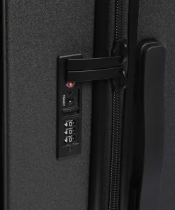 Texel 4-Rollen Trolley schwarz/grau 55 cm