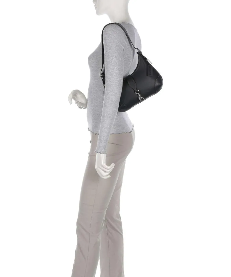 The Coach Originals Hamptons Schultertasche Rindsleder schwarz