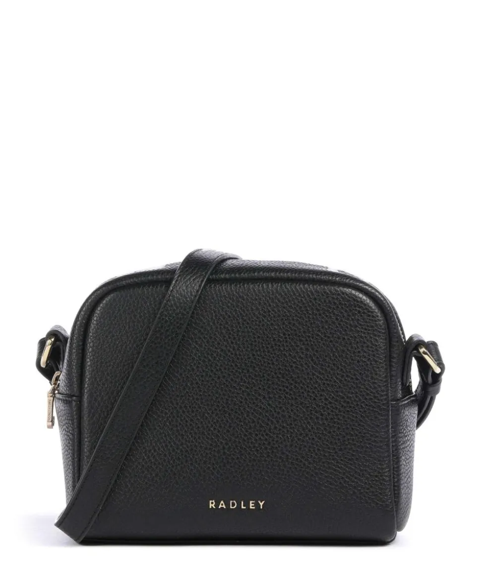 The Daily Umhängetasche genarbtes Rindsleder schwarz