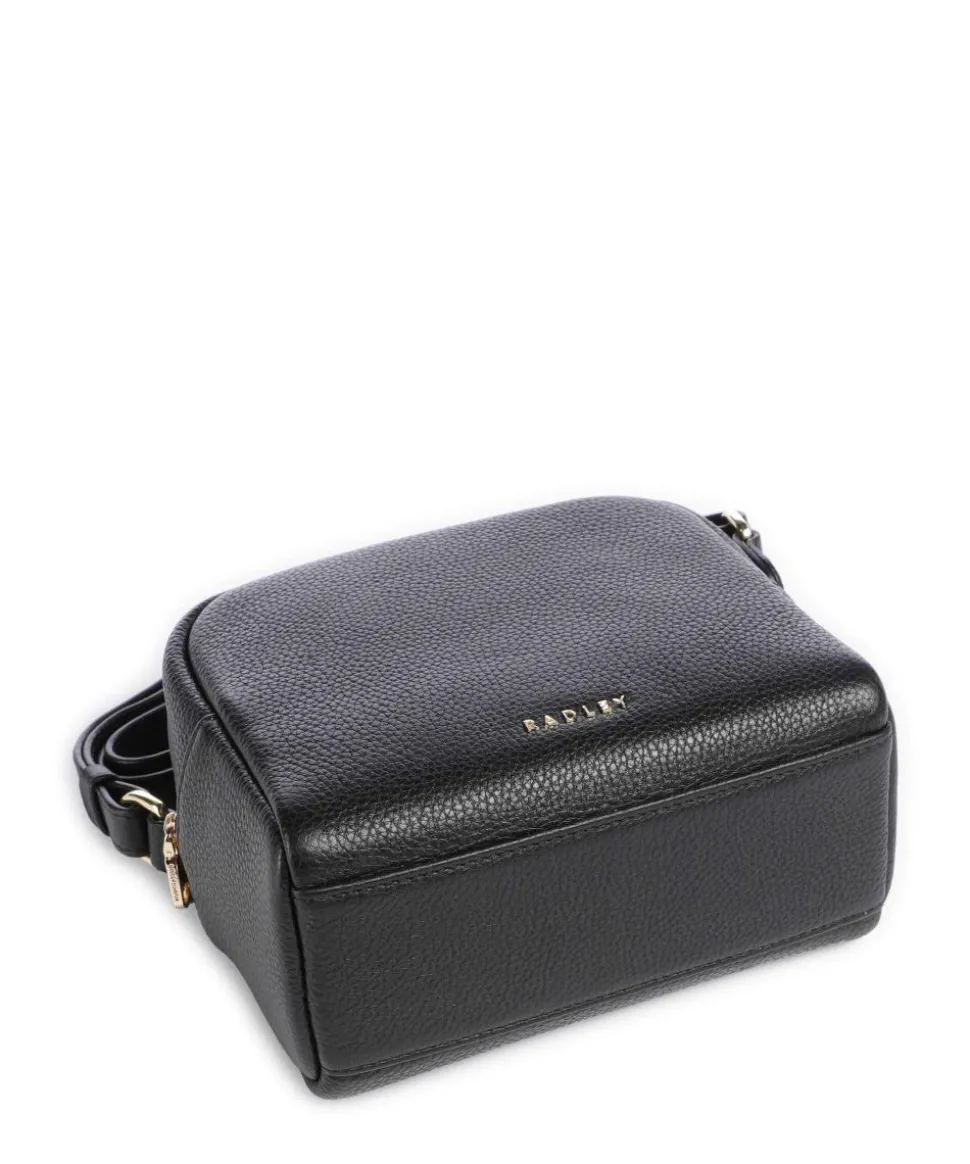 The Daily Umhängetasche genarbtes Rindsleder schwarz