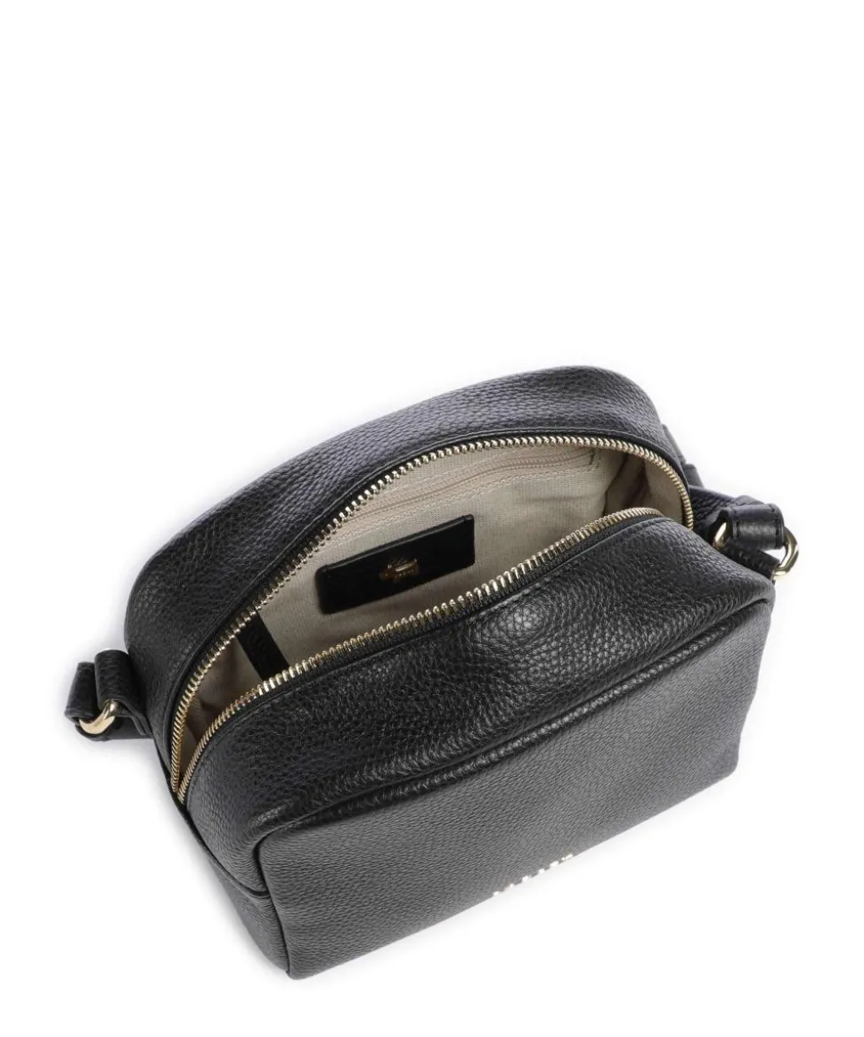 The Daily Umhängetasche genarbtes Rindsleder schwarz