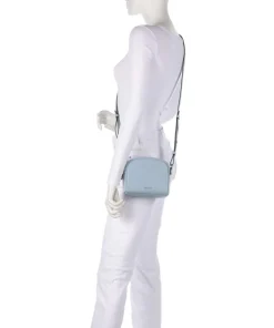 The Daily Umhängetasche genarbtes Rindsleder hellblau