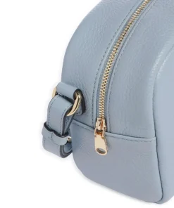 The Daily Umhängetasche genarbtes Rindsleder hellblau