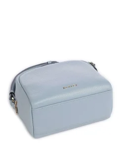 The Daily Umhängetasche genarbtes Rindsleder hellblau