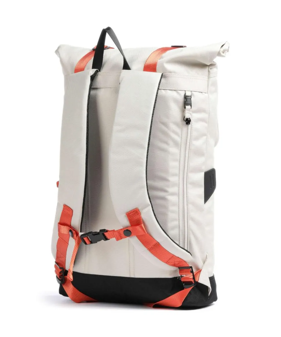 The Dudes Christopher Dark Rolltop Rucksack 15″ recyceltes Polyester beige