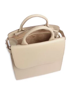 The Rathbone Rucksack 13″ genarbtes Leder beige