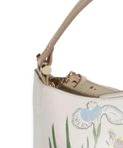 The Rhs Collection Umhängetasche Rindsleder elfenbein