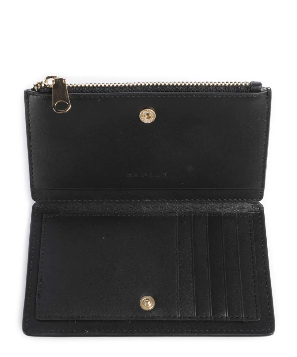 The Tales of Spring Geldbörse fein genarbtes Rindsleder schwarz