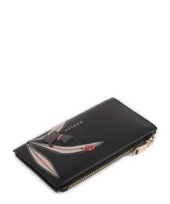 The Tales of Spring Geldbörse fein genarbtes Rindsleder schwarz