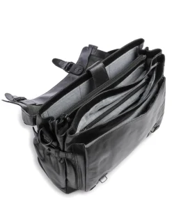 The Workmates Trouble Shooter Aktentasche 15″ Büffelleder schwarz