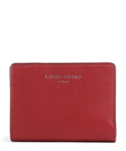 Thea Sheep Natural M RFID Geldbörse Schafsleder dunkelrot