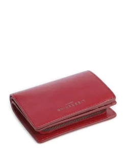 Thea Sheep Natural M RFID Geldbörse Schafsleder dunkelrot