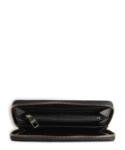 Thelma Geldbörse Lederimitat schwarz