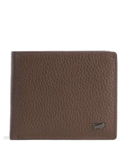 Theo RFID Geldbörse genarbtes Rindsleder dunkelbraun