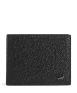 Theo RFID Geldbörse genarbtes Rindsleder schwarz
