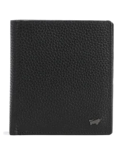 Theo RFID Geldbörse genarbtes Rindsleder schwarz