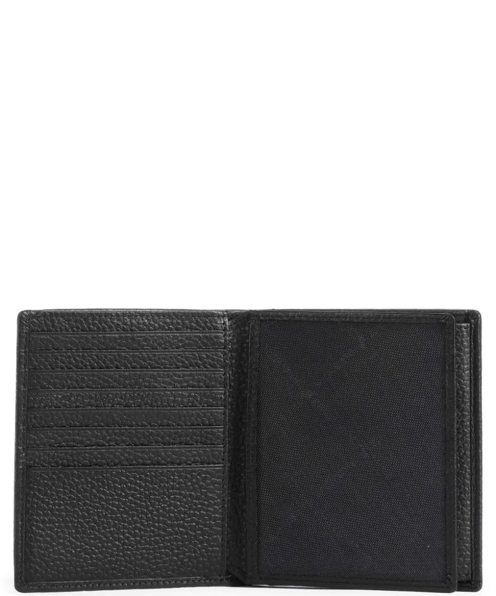 Theo RFID Geldbörse genarbtes Rindsleder schwarz